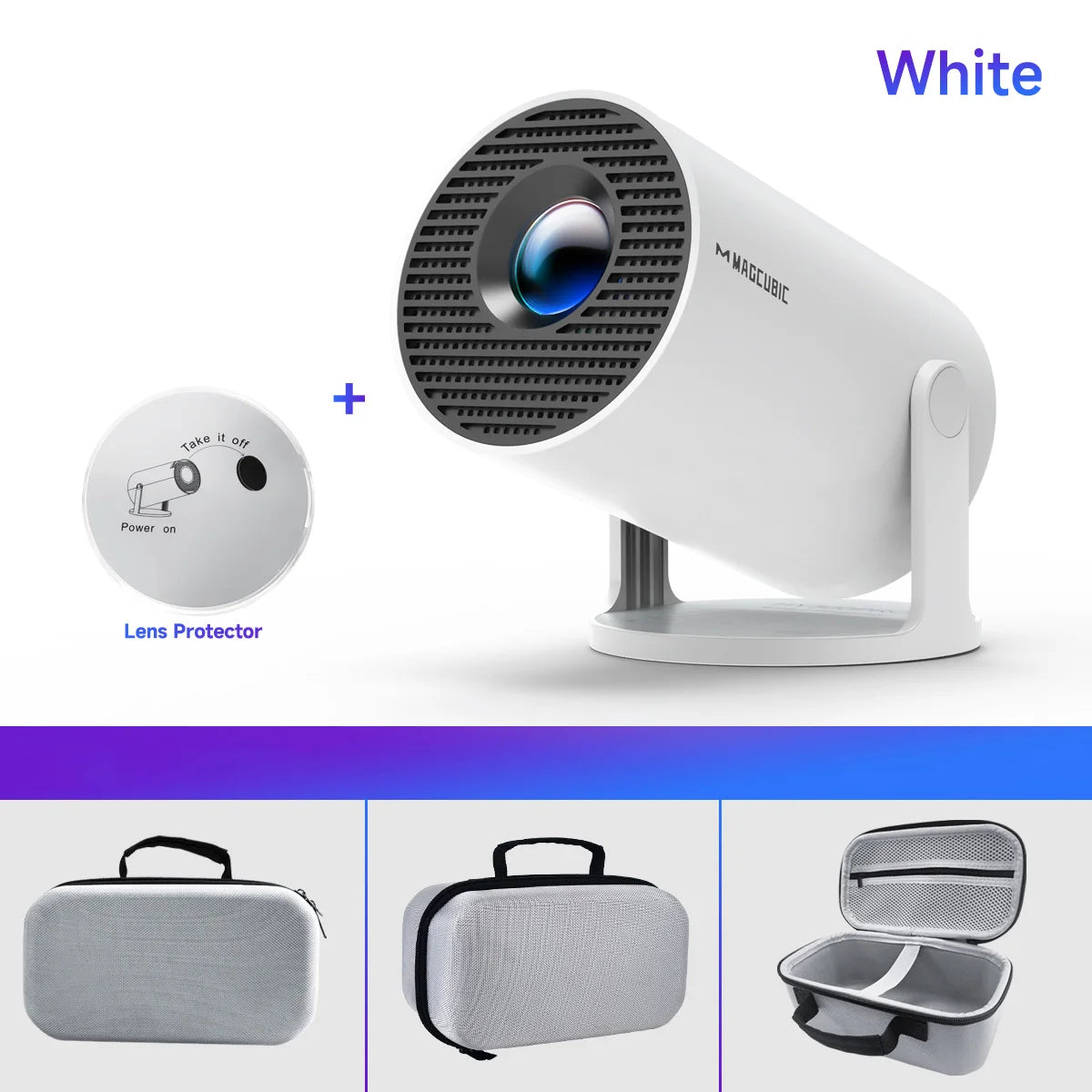 HY300 Pro 8K Projector - Ultimate Home Cinema Experience with Dual WiFi 6, 290 ANSI Lumens, and Bluetooth 5.4